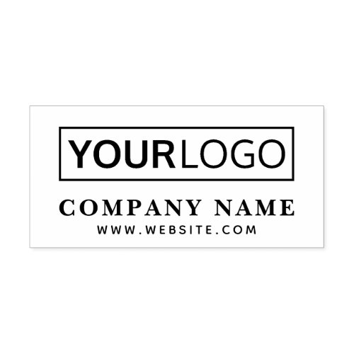 Custom logo and textURL Self_inking Stamp