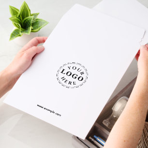 Custom Logo and Website Address Corporate Branding Envelope Mailers