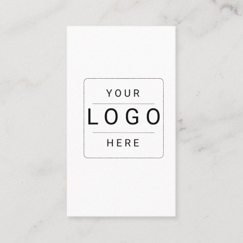 Custom Logo Appointment Card