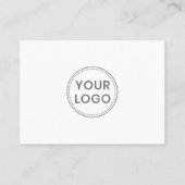 Custom logo appointment reminder cards | Zazzle