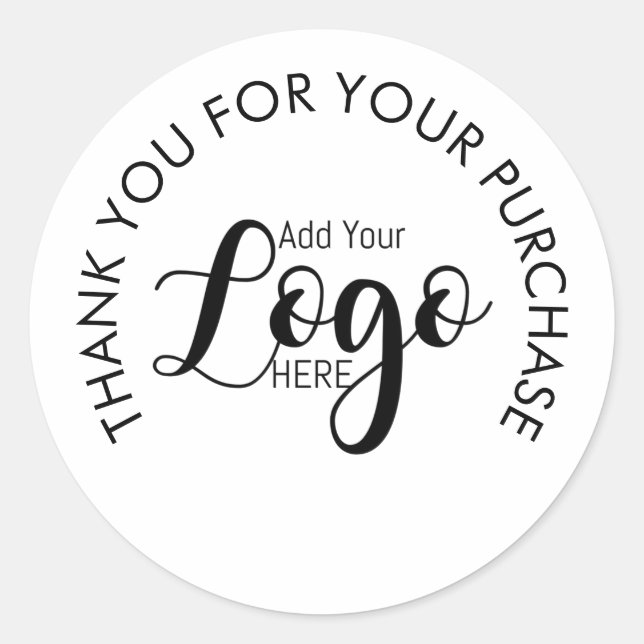 Custom Logo Baking Thank You Stickers (Front)