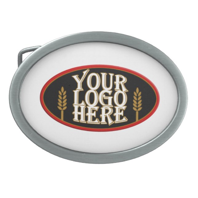 Custom Logo Belt Buckle (Front)