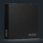 Custom Logo Black Leather Print Binder<br><div class="desc">Elevate your brand presence with our Custom Logo Black Leather Print Binder. This premium binder showcases a sleek black leather print design, offering a timeless and professional appearance. The highlight of this binder is the customizable logo section in the lower thirds on the right, providing businesses, companies, and corporations with...</div>