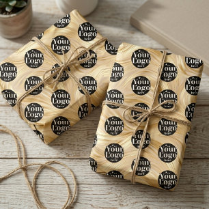 Custom Logo Branded Business Company Packaging Tissue Paper