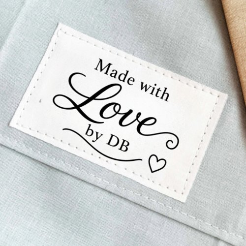 Custom logo branded business gifts white  satin ribbon