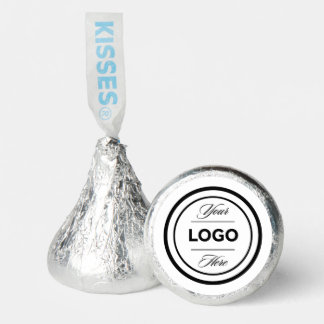 Custom Logo Branded Foil Wrapped Chocolate Hershey®'s Kisses®