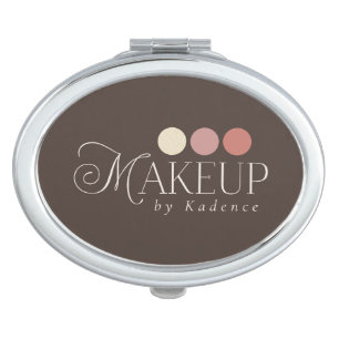 Custom Logo Branded Makeup Artist Compact Mirror