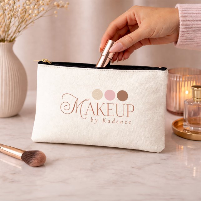 Custom Logo Branded Makeup Artist Cosmetic Bag (Creator Uploaded)