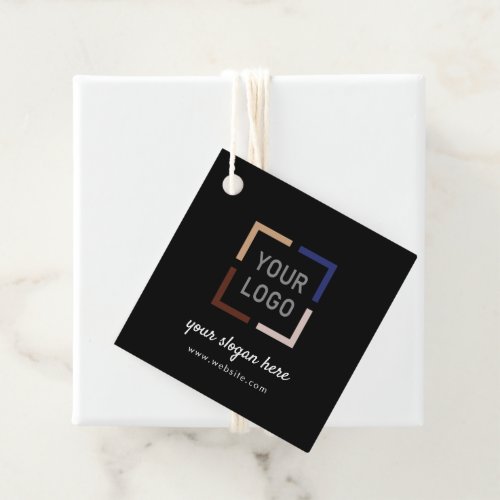 Custom Logo branded product hang tags