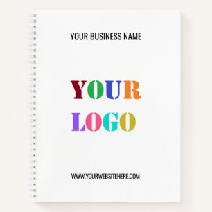 Custom Logo Branded Promotional Business Notebook