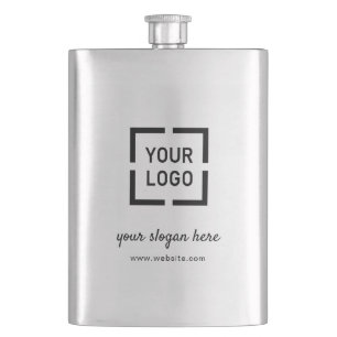 Custom Logo branded promotional Flask
