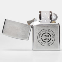 Custom Logo branded promotional Zippo Lighter