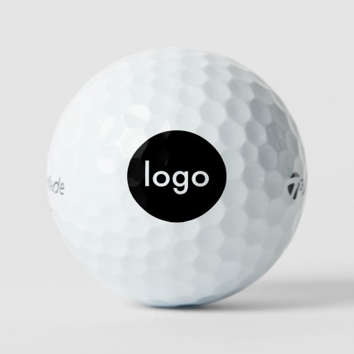 Custom Logo Business Branded Golf Balls | Zazzle