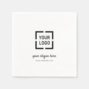 Custom Logo business branded Napkins