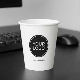 Custom Logo Business Branding Paper Cups