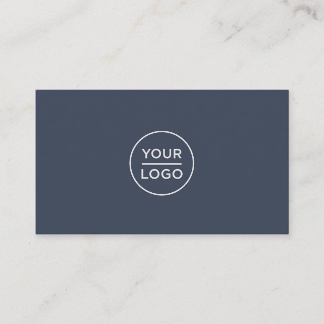 Custom logo business cards - professional design (Front)
