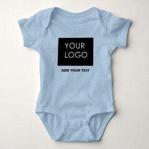 Custom Logo Business Company  Baby Bodysuit