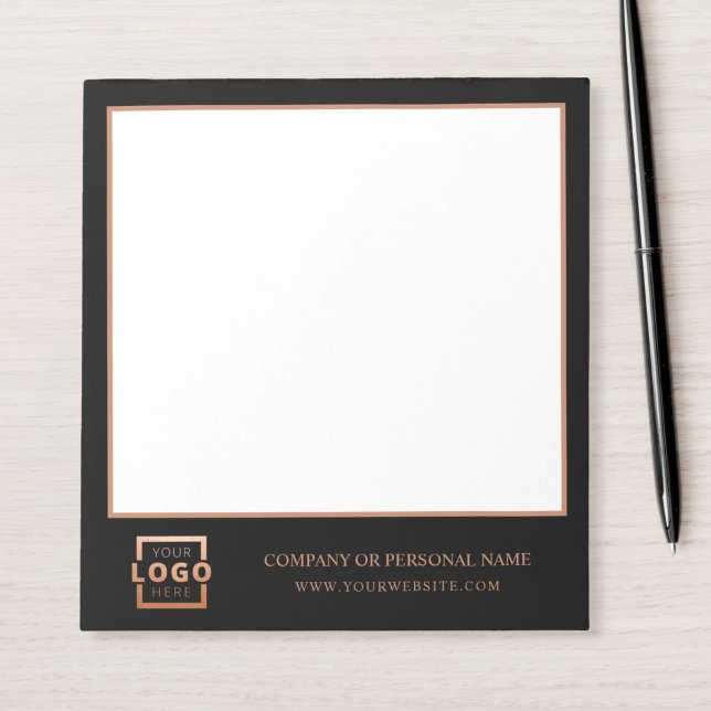 Custom Logo Business Company Branded Gift Copper Notepad (Creator Uploaded)