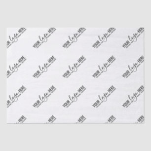 Custom Logo Business Company Corporate Brand Basic Tissue Paper