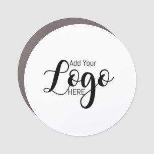 custom logo business company employee vehicle car magnet