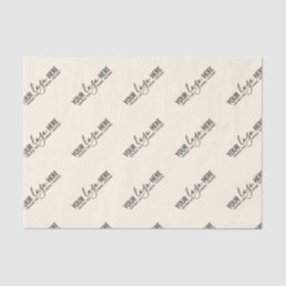 Custom Logo Business Company Packaging Beige Tissue Paper