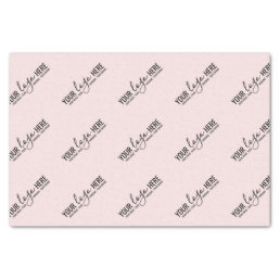 Custom Logo Business Company Packaging Blush Pink Tissue Paper
