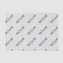 Custom Logo Business Company Packaging Light Gray Tissue Paper