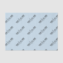 Custom Logo Business Company Packaging Pastel Blue Tissue Paper