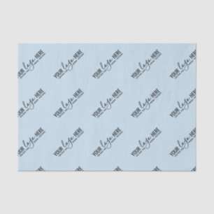 Custom Logo Business Company Packaging Pastel Blue Tissue Paper