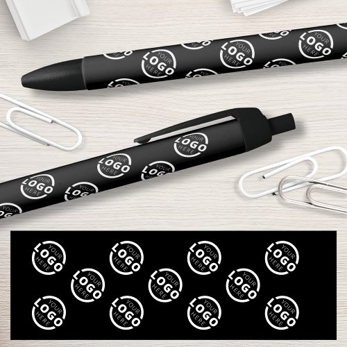 Custom Logo Business Company Promotional Gift Black Ink Pen