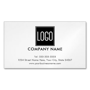 Custom Logo   Business Corporate Branding Business Card Magnet