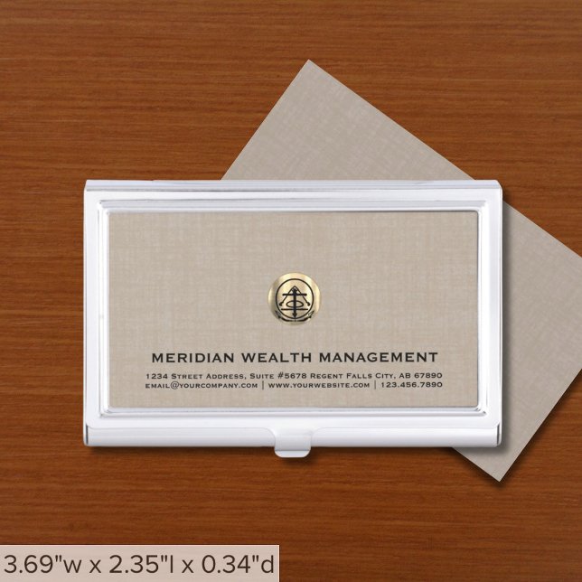 Custom Logo Business Corporate Company Luxury Card Case (Creator Uploaded)