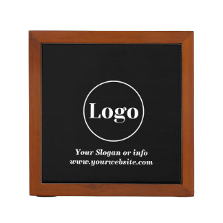 Custom Logo Business Corporate Company Minimalist  Desk Organizer