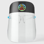 Custom Logo Business Crew Staff Employee Worker Face Shield (Front)