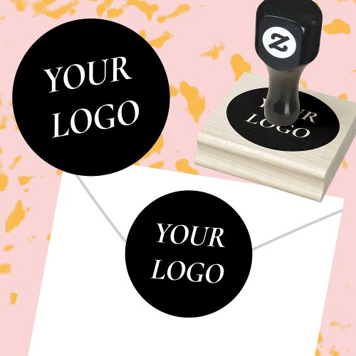 Custom Logo Business Elegant Simple Rubber Stamp