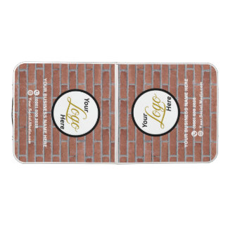 Custom Logo Business Folding Table Template Brick