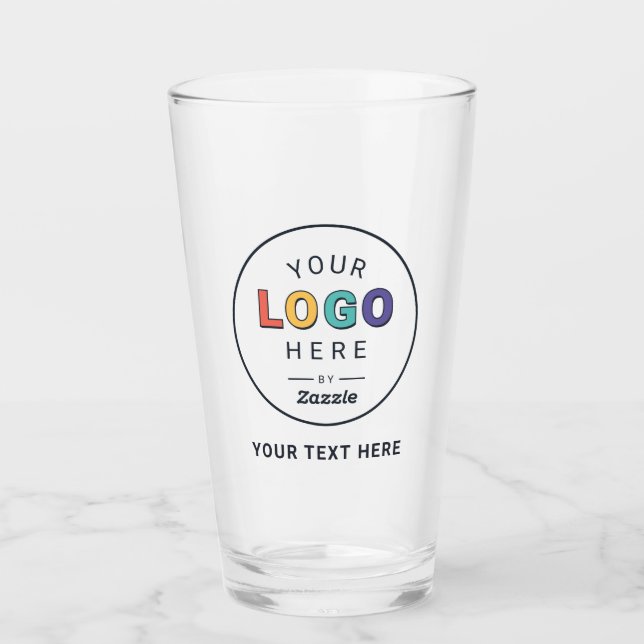 Custom Logo Business Glass (Front)