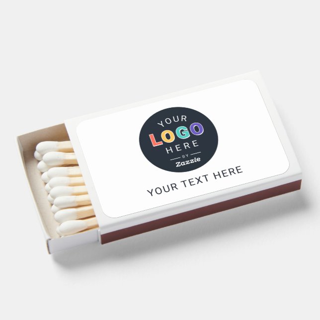 Custom Logo Business  Matchboxes (Front Open)