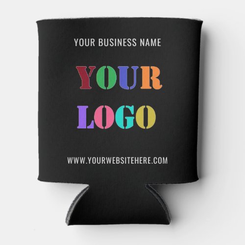 Custom Logo Business Name Can Cooler Choose Colors