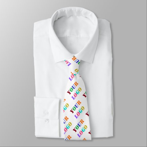 Custom Logo Business Neck Tie _ Your Colors