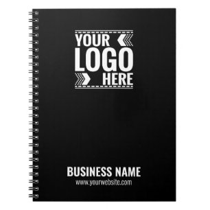 Custom Logo, Business or Brand Logo Personalized Notebook