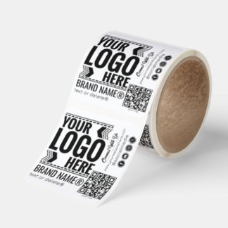 Custom Logo, Business or Brand Logo Personalized Square Sticker