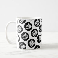 Custom logo business pattern employee coffee mug