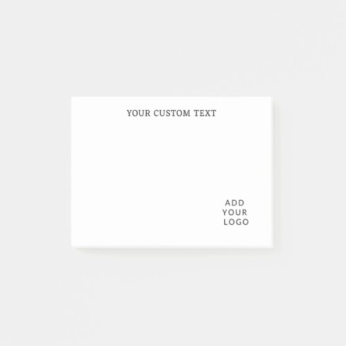 Custom Logo Business Personalized Post_it Notes