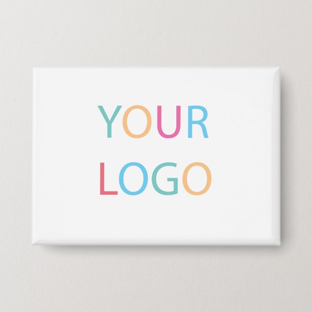 Custom Logo Business Professional Button (Front)