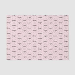 Custom Logo Business Professional packaging Pink Tissue Paper