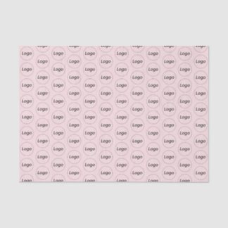 Custom Logo Business Professional packaging Pink Tissue Paper