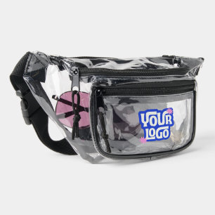 Custom Logo Business Promo Concert Clear Fanny Pack