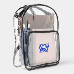 Custom Logo Business Promo Concert Giveaway Clear Backpack