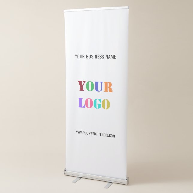 Custom Logo Business Promotion Retractable Banner (3/4)